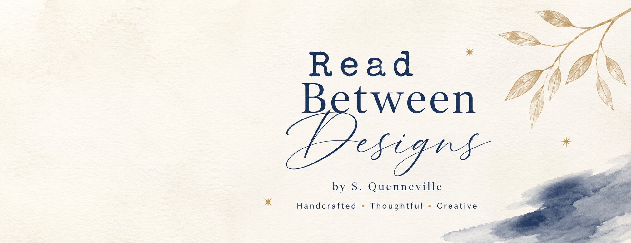 Read Between Designs watercolor artwork