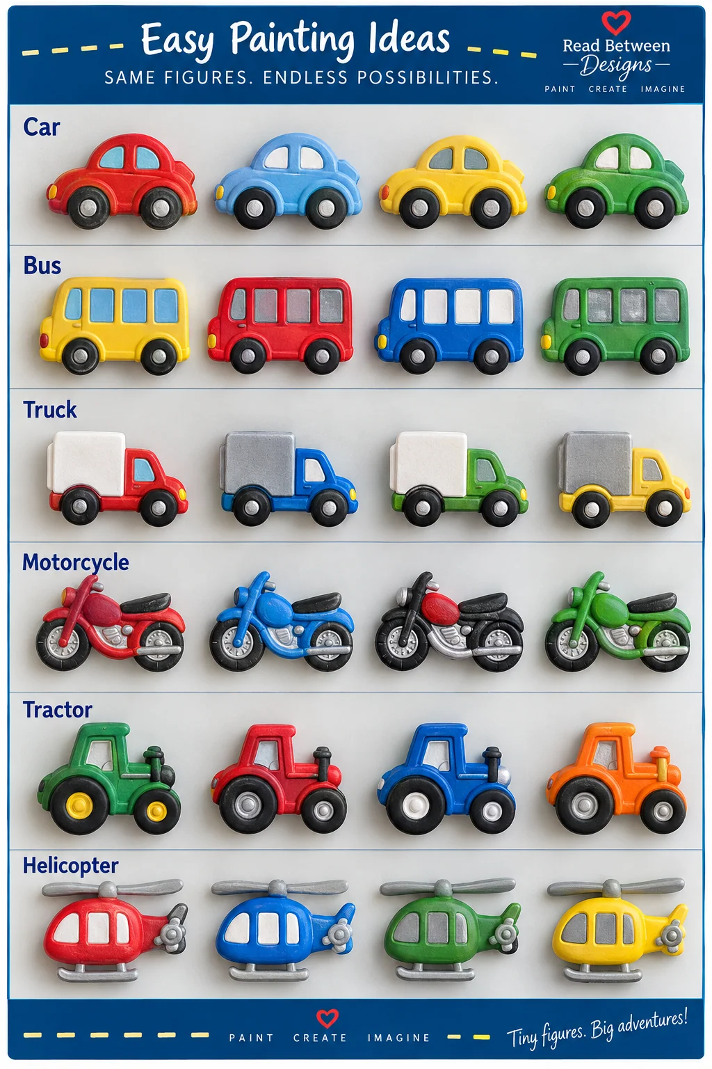 Vroom Bucket painting inspiration 1